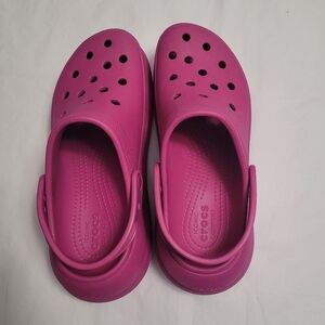 Crocs Classic Crush Clog Womens Size 10 Fuchsia Nursing